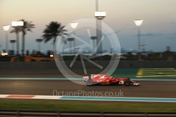 World © Octane Photographic Ltd. Formula 1 - Abu Dhabi Grand Prix - Friday - Practice 2. Kimi Raikkonen - Scuderia Ferrari SF70H. Yas Marina Circuit, Abu Dhabi. Friday 24th November 2017. Digital Ref: 2003LB2D9342