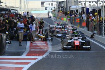 World © Octane Photographic Ltd. FIA Formula 2 (F2) - Practice. Jordan King – MP Motorsport. Abu Dhabi Grand Prix, Yas Marina Circuit. 24th November 2017. Digital Ref:2000CB1L5570