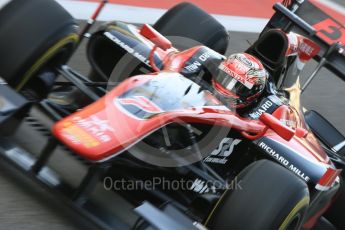 World © Octane Photographic Ltd. FIA Formula 2 (F2) - Practice. Nobuharu Matsushita – ART Grand Prix. Abu Dhabi Grand Prix, Yas Marina Circuit. 24th November 2017. Digital Ref:2000CB5D9692