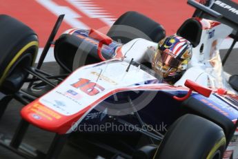 World © Octane Photographic Ltd. FIA Formula 2 (F2) - Practice. Nabil Jeffri – Trident. Abu Dhabi Grand Prix, Yas Marina Circuit. 24th November 2017. Digital Ref:2000CB5D9726