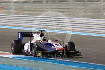 World © Octane Photographic Ltd. FIA Formula 2 (F2) - Qualifying. Nabil Jeffri – Trident. Abu Dhabi Grand Prix, Yas Marina Circuit. 24th November 2017. Digital Ref: