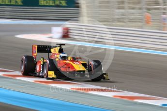 World © Octane Photographic Ltd. FIA Formula 2 (F2) - Qualifying. Nyck de Vries – Racing Engineering. Abu Dhabi Grand Prix, Yas Marina Circuit. 24th November 2017. Digital Ref: