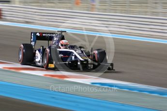 World © Octane Photographic Ltd. FIA Formula 2 (F2) - Qualifying. Luca Ghiotto – Russian Time. Abu Dhabi Grand Prix, Yas Marina Circuit. 24th November 2017. Digital Ref: