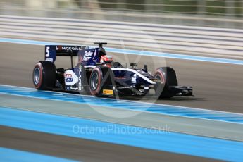 World © Octane Photographic Ltd. FIA Formula 2 (F2) - Qualifying. Luca Ghiotto – Russian Time. Abu Dhabi Grand Prix, Yas Marina Circuit. 24th November 2017. Digital Ref: