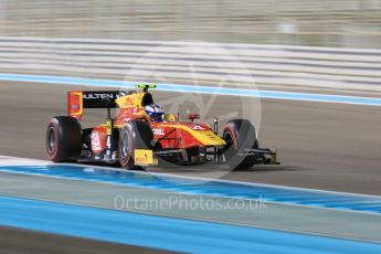 World © Octane Photographic Ltd. FIA Formula 2 (F2) - Qualifying. Gustav Malja – Racing Engineering. Abu Dhabi Grand Prix, Yas Marina Circuit. 24th November 2017. Digital Ref: