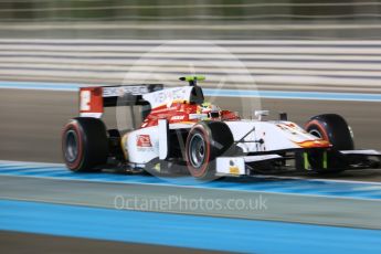 World © Octane Photographic Ltd. FIA Formula 2 (F2) - Qualifying. Alex Palou – Campos Racing. Abu Dhabi Grand Prix, Yas Marina Circuit. 24th November 2017. Digital Ref: