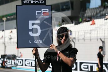 World © Octane Photographic Ltd. GP3 - Race 1. Niko Kari – Arden International. Abu Dhabi Grand Prix, Yas Marina Circuit. Saturday 25th November 2017. Digital Ref: