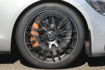 World © Octane Photographic Ltd. GP3 - Race 1. Mercedes AMG GTs Black Safety Car brakes. Abu Dhabi Grand Prix, Yas Marina Circuit. Saturday 25th November 2017. Digital Ref: