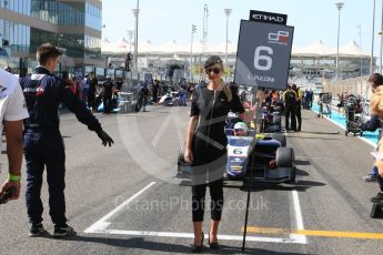 World © Octane Photographic Ltd. GP3 - Race 1. Leonardo Pulcini - Arden International. Abu Dhabi Grand Prix, Yas Marina Circuit. Saturday 25th November 2017. Digital Ref: