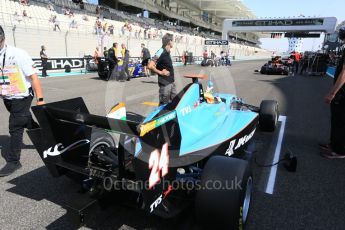 World © Octane Photographic Ltd. GP3 - Race 1. Arjun Maini – Jenzer Motorsport. Abu Dhabi Grand Prix, Yas Marina Circuit. Saturday 25th November 2017. Digital Ref: