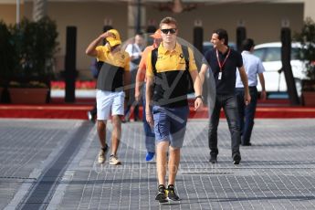 World © Octane Photographic Ltd. Formula 1 - Abu Dhabi Grand Prix - Friday Practice 1. Sergey Sirotkin - Renault Sport F1 Team Third & Reserve Driver. Yas Marina Circuit, Abu Dhabi. Friday 24th November 2017. Digital Ref:1998LB2D7711