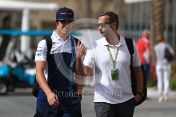 World © Octane Photographic Ltd. Formula 1 - Abu Dhabi Grand Prix - Friday Practice 1. Lance Stroll - Williams Martini Racing FW40. Yas Marina Circuit, Abu Dhabi. Friday 24th November 2017. Digital Ref:1998LB2D7902