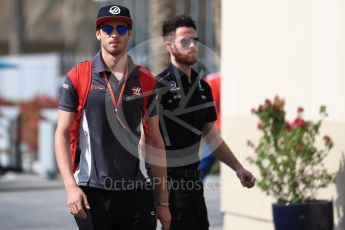 World © Octane Photographic Ltd. Formula 1 - British Grand Prix. Antonio Giovinazzi - Haas F1 Team VF-17 Reserve Driver. Yas Marina Circuit, Abu Dhabi. Friday 24th November 2017. Digital Ref:1998LB2D8051