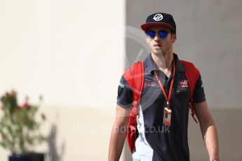 World © Octane Photographic Ltd. Formula 1 - British Grand Prix. Antonio Giovinazzi - Haas F1 Team VF-17 Reserve Driver. Yas Marina Circuit, Abu Dhabi. Friday 24th November 2017. Digital Ref:1998LB2D8063