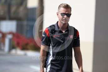 World © Octane Photographic Ltd. Formula 1 - Abu Dhabi Grand Prix - Friday Paddock. Kevin Magnussen - Haas F1 Team VF-17. Yas Marina Circuit, Abu Dhabi. Friday 24th November 2017. Digital Ref: 1998LB2D8335