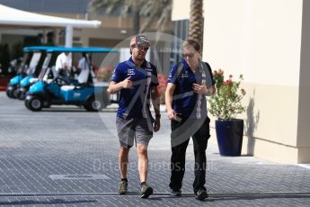 World © Octane Photographic Ltd. Formula 1 - Abu Dhabi Grand Prix - Friday Paddock. Sergio Perez - Sahara Force India VJM10. Yas Marina Circuit, Abu Dhabi. Friday 24th November 2017. Digital Ref: 1998LB2D8364