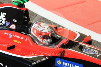 World © Octane Photographic Ltd. GP3 - Practice. Anthoine Hubert - ART Grand Prix. Abu Dhabi Grand Prix, Yas Marina Circuit. Friday 24th November 2017. Digital Ref:1999CB1L5475