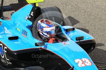 World © Octane Photographic Ltd. GP3 - Practice. Juan Manuel Correa – Jenzer Motorsport. Abu Dhabi Grand Prix, Yas Marina Circuit. Friday 24th November 2017. Digital Ref:1999CB1L5500