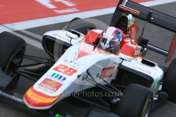 World © Octane Photographic Ltd. GP3 - Practice. Marcos Siebert – Campos Racing. Abu Dhabi Grand Prix, Yas Marina Circuit. Friday 24th November 2017. Digital Ref:1999LB5D9580