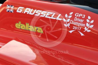 World © Octane Photographic Ltd. GP3 - Practice. George Russell - ART Grand Prix. Abu Dhabi Grand Prix, Yas Marina Circuit. Friday 24th November 2017. Digital Ref:1999LB5D9601