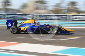 World © Octane Photographic Ltd. GP3 - Qualifying. Tatiana Calderon – DAMS. Abu Dhabi Grand Prix, Yas Marina Circuit. Friday 24th November 2017. Digital Ref: