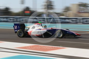 World © Octane Photographic Ltd. GP3 - Qualifying. Dorian Boccolacci – Trident. Abu Dhabi Grand Prix, Yas Marina Circuit. Friday 24th November 2017. Digital Ref: