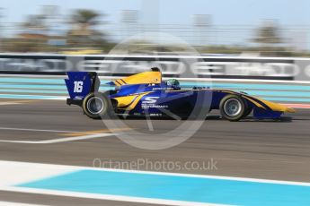 World © Octane Photographic Ltd. GP3 - Qualifying. Bruno Baptista – DAMS. Abu Dhabi Grand Prix, Yas Marina Circuit. Friday 24th November 2017. Digital Ref: