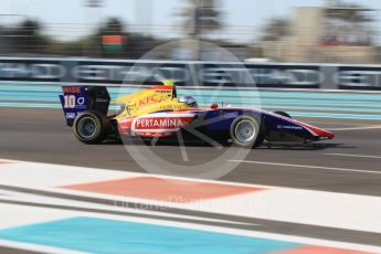 World © Octane Photographic Ltd. GP3 - Qualifying. Guiliano Alsei – Trident. Abu Dhabi Grand Prix, Yas Marina Circuit. Friday 24th November 2017. Digital Ref: