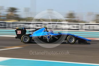 World © Octane Photographic Ltd. GP3 - Qualifying. Juan Manuel Correa – Jenzer Motorsport. Abu Dhabi Grand Prix, Yas Marina Circuit. Friday 24th November 2017. Digital Ref: