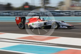 World © Octane Photographic Ltd. GP3 - Qualifying. Julien Falchero – Campos Racing. Abu Dhabi Grand Prix, Yas Marina Circuit. Friday 24th November 2017. Digital Ref:
