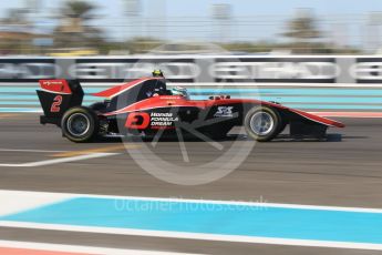 World © Octane Photographic Ltd. GP3 - Qualifying. Nirei Fukuzumi - ART Grand Prix. Abu Dhabi Grand Prix, Yas Marina Circuit. Friday 24th November 2017. Digital Ref:
