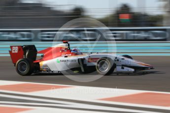 World © Octane Photographic Ltd. GP3 - Qualifying. Marcos Siebert – Campos Racing. Abu Dhabi Grand Prix, Yas Marina Circuit. Friday 24th November 2017. Digital Ref: