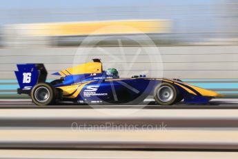 World © Octane Photographic Ltd. GP3 - Qualifying. Bruno Baptista – DAMS. Abu Dhabi Grand Prix, Yas Marina Circuit. Friday 24th November 2017. Digital Ref: