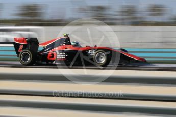 World © Octane Photographic Ltd. GP3 - Qualifying. Nirei Fukuzumi - ART Grand Prix. Abu Dhabi Grand Prix, Yas Marina Circuit. Friday 24th November 2017. Digital Ref: