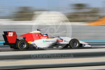 World © Octane Photographic Ltd. GP3 - Qualifying. Marcos Siebert – Campos Racing. Abu Dhabi Grand Prix, Yas Marina Circuit. Friday 24th November 2017. Digital Ref: