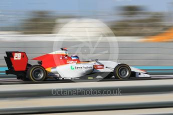 World © Octane Photographic Ltd. GP3 - Qualifying. Marcos Siebert – Campos Racing. Abu Dhabi Grand Prix, Yas Marina Circuit. Friday 24th November 2017. Digital Ref: