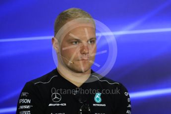 World © Octane Photographic Ltd. Formula 1 - Abu Dhabi Grand Prix – Thursday Driver Press Conference – Part 2. Valtteri Bottas - Mercedes AMG Petronas. Yas Marina Circuit, Abu Dhabi. Thursday 23rd November 2017. Digital Ref: 1997LB1D1823