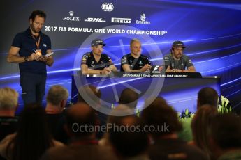 World © Octane Photographic Ltd. Formula 1 - Abu Dhabi Grand Prix – Thursday Driver Press Conference – Part 2. Max Verstappen - Red Bull Racing. Yas Marina Circuit, Abu Dhabi. Thursday 23rd November 2017. Digital Ref: 1997LB2D7686