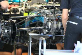 World © Octane Photographic Ltd. Formula 1 - Abu Dhabi Grand Prix - Thursday Setup. Mercedes AMG Petronas F1 W08 EQ Energy+. Yas Marina Circuit, Abu Dhabi. Thursday 23rd November 2017. Digital Ref:1996CB1L4572