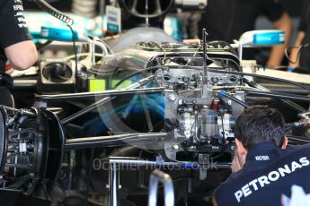 World © Octane Photographic Ltd. Formula 1 - Abu Dhabi Grand Prix - Thursday Setup. Mercedes AMG Petronas F1 W08 EQ Energy+. Yas Marina Circuit, Abu Dhabi. Thursday 23rd November 2017. Digital Ref:1996CB1L4576