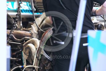World © Octane Photographic Ltd. Formula 1 - Abu Dhabi Grand Prix - Thursday Setup. Mercedes AMG Petronas F1 W08 EQ Energy+. Yas Marina Circuit, Abu Dhabi. Thursday 23rd November 2017. Digital Ref:1996CB1L4589
