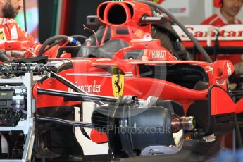 World © Octane Photographic Ltd. Formula 1 - Abu Dhabi Grand Prix - Thursday Setup. Scuderia Ferrari SF70H. Yas Marina Circuit, Abu Dhabi. Thursday 23rd November 2017. Digital Ref:1996CB1L4607