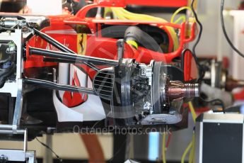 World © Octane Photographic Ltd. Formula 1 - Abu Dhabi Grand Prix - Thursday Setup. Scuderia Ferrari SF70H. Yas Marina Circuit, Abu Dhabi. Thursday 23rd November 2017. Digital Ref:1996CB1L4620