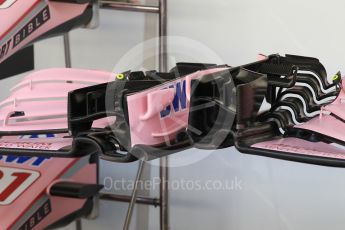 World © Octane Photographic Ltd. Formula 1 - Abu Dhabi Grand Prix - Thursday Setup. Sahara Force India VJM10. Yas Marina Circuit, Abu Dhabi. Thursday 23rd November 2017. Digital Ref:1996CB1L4632