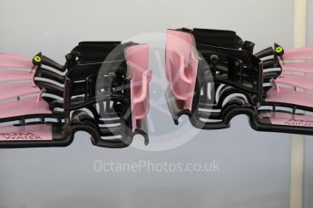 World © Octane Photographic Ltd. Formula 1 - Abu Dhabi Grand Prix - Thursday Setup. Sahara Force India VJM10. Yas Marina Circuit, Abu Dhabi. Thursday 23rd November 2017. Digital Ref:1996CB1L4634