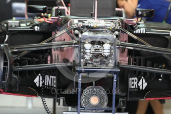 World © Octane Photographic Ltd. Formula 1 - Abu Dhabi Grand Prix - Thursday Setup. Sahara Force India VJM10. Yas Marina Circuit, Abu Dhabi. Thursday 23rd November 2017. Digital Ref:1996CB1L4644