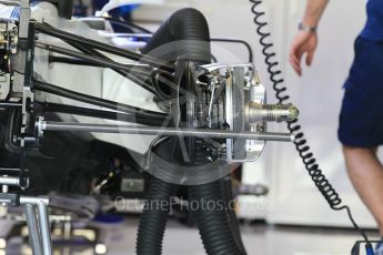 World © Octane Photographic Ltd. Formula 1 - Abu Dhabi Grand Prix - Thursday Setup. Williams Martini Racing FW40. Yas Marina Circuit, Abu Dhabi. Thursday 23rd November 2017. Digital Ref:1996CB1L4654