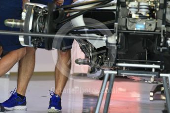 World © Octane Photographic Ltd. Formula 1 - Abu Dhabi Grand Prix - Thursday Setup. Williams Martini Racing FW40. Yas Marina Circuit, Abu Dhabi. Thursday 23rd November 2017. Digital Ref:1996CB1L4658