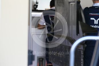 World © Octane Photographic Ltd. Formula 1 - Abu Dhabi Grand Prix - Thursday Setup. Williams Martini Racing FW40. Yas Marina Circuit, Abu Dhabi. Thursday 23rd November 2017. Digital Ref:1996CB1L4663