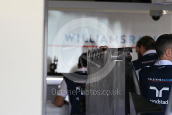 World © Octane Photographic Ltd. Formula 1 - Abu Dhabi Grand Prix - Thursday Setup. Williams Martini Racing FW40. Yas Marina Circuit, Abu Dhabi. Thursday 23rd November 2017. Digital Ref:1996CB1L4669